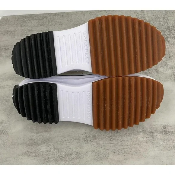 Converse Chuck Taylor Run Star Hike Platform High Top White Black Gum Men's 13 Sneakers